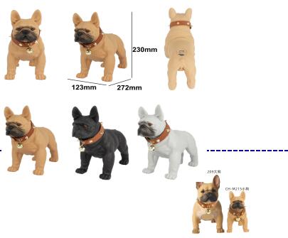 TS-M215 小狗站勢斗牛犬